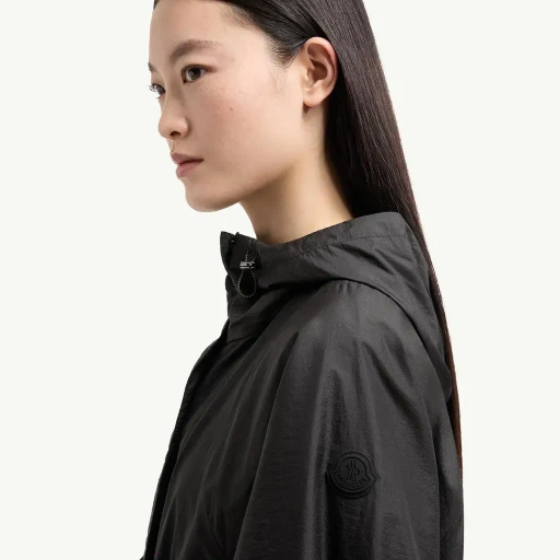 Canneberge Hooded Long Jacket
