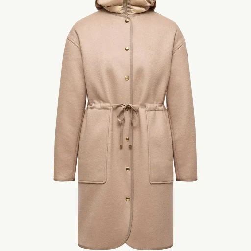 Bonreposse 3-In-1 Wool & Cashmere Long Down Jacket