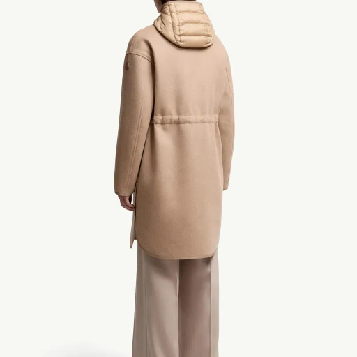 Bonreposse 3-In-1 Wool & Cashmere Long Down Jacket