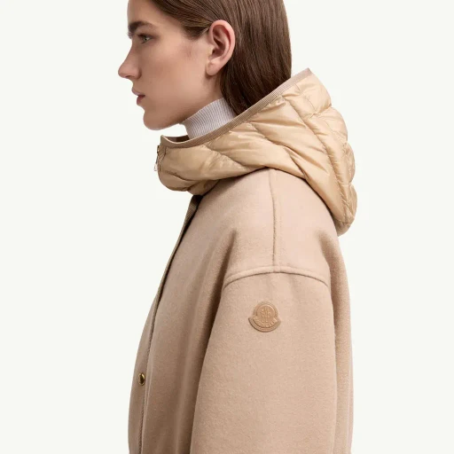 Bonreposse 3-In-1 Wool & Cashmere Long Down Jacket