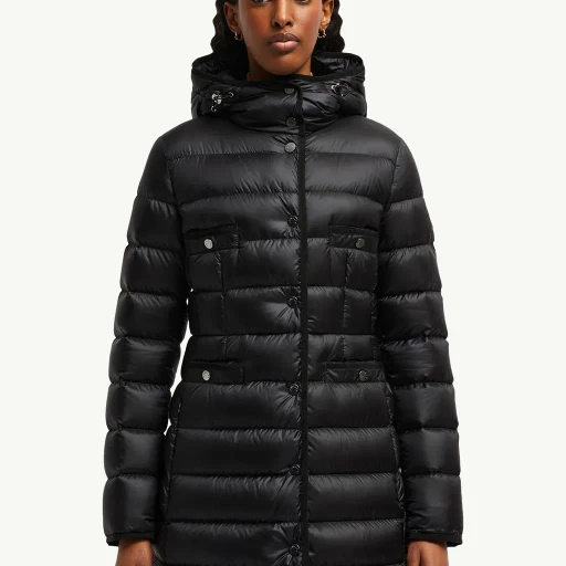 Hirma Hooded Long Down Jacket
