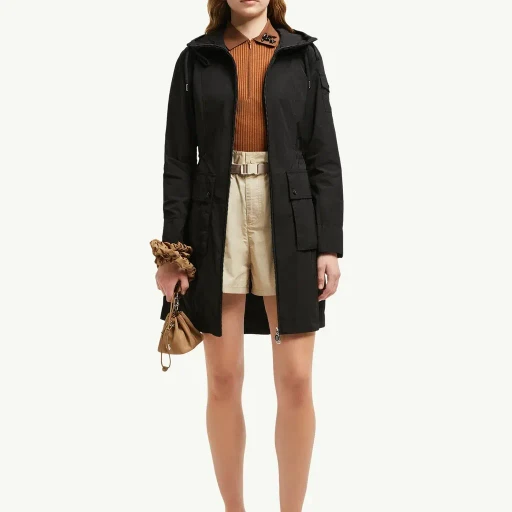 Laerte Hooded Parka Coat