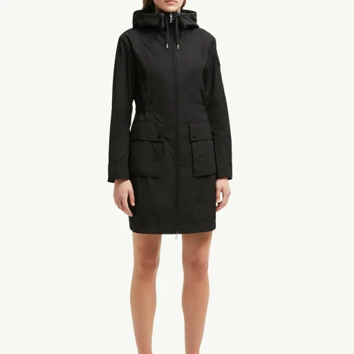 Laerte Hooded Parka Coat