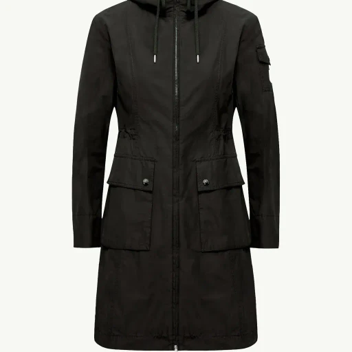 Laerte Hooded Parka Coat
