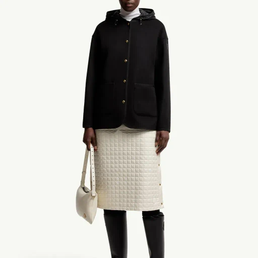 Reposse 3-In-1 Wool & Cashmere Short Down Jacket