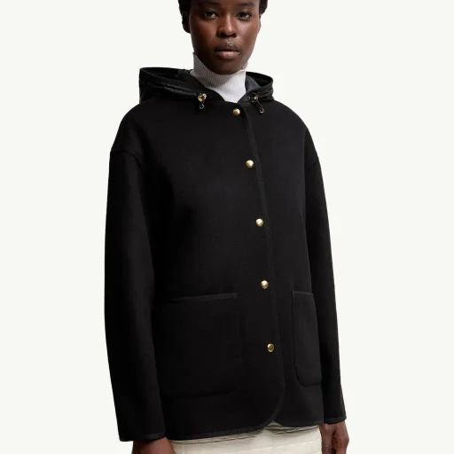 Reposse 3-In-1 Wool & Cashmere Short Down Jacket