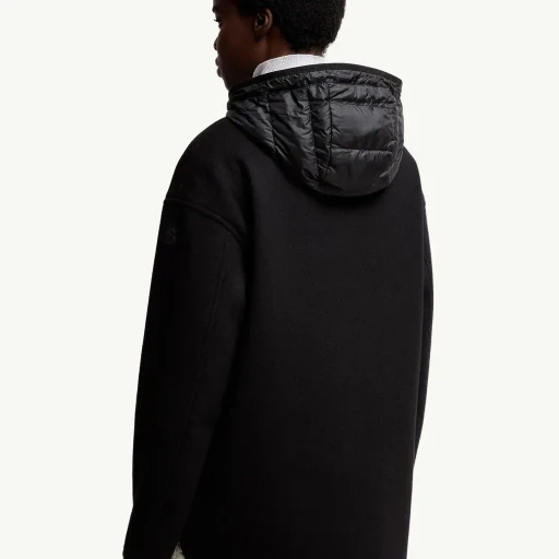 Reposse 3-In-1 Wool & Cashmere Short Down Jacket