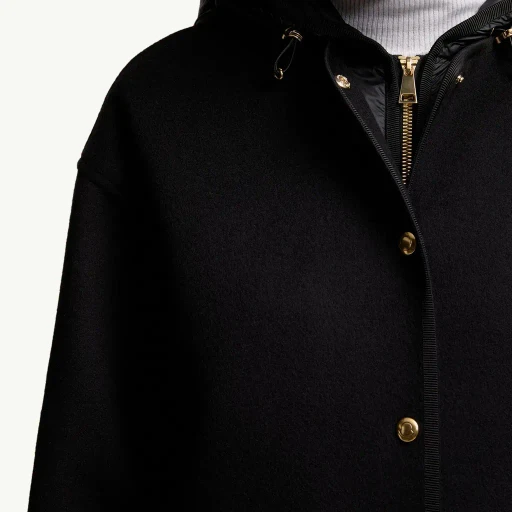 Reposse 3-In-1 Wool & Cashmere Short Down Jacket