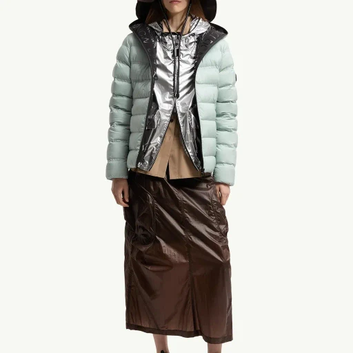Alete Hooded Short Down Jacket
