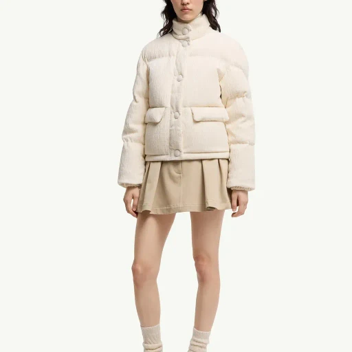 Aliminia Velvet Short Down Jacket