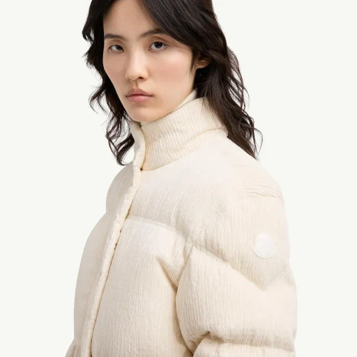 Aliminia Velvet Short Down Jacket