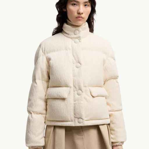 Aliminia Velvet Short Down Jacket