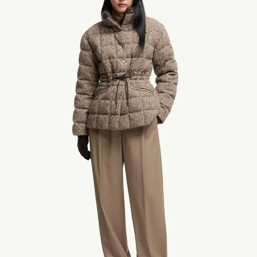 Antigony Wool Blend Short Down Jacket