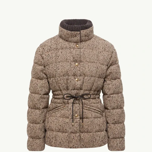 Antigony Wool Blend Short Down Jacket