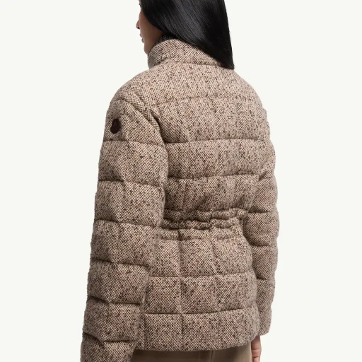 Antigony Wool Blend Short Down Jacket