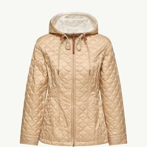 Arum Hooded Mid-Length Down Jacket