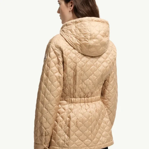 Arum Hooded Mid-Length Down Jacket