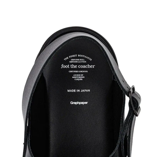 Foot The Coacher For Graphpaper Velcro Sandals