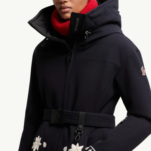 Blaye Embroidered Hooded Insulated Ski Jacket