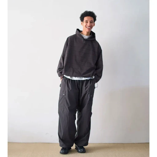 Side Stripe Hoody Ls Tee