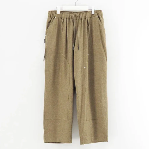 Cashmere Wool Double Knee Pants