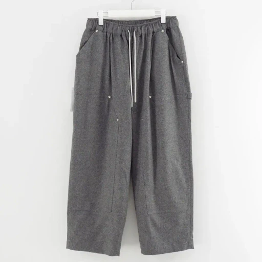 Cashmere Wool Double Knee Pants