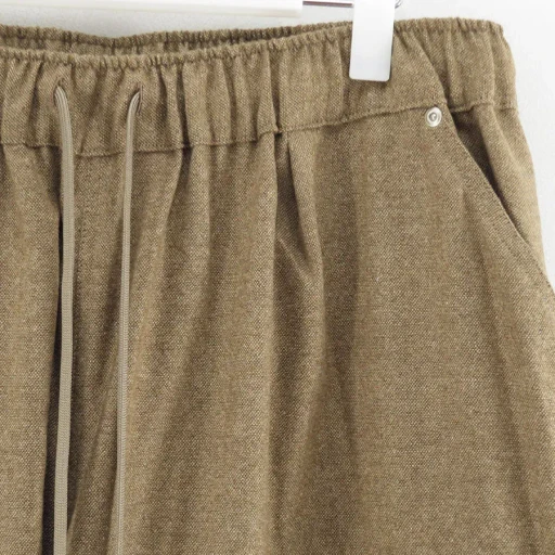 Cashmere Wool Double Knee Pants