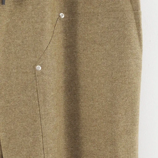 Cashmere Wool Double Knee Pants