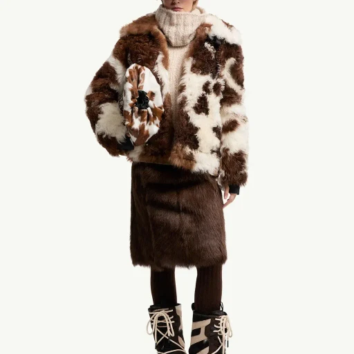Chalanson Shearling Short Padded Jacket