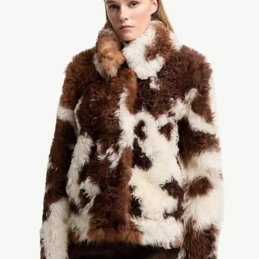 Chalanson Shearling Short Padded Jacket