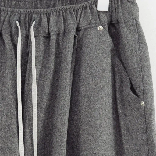 Cashmere Wool Double Knee Pants