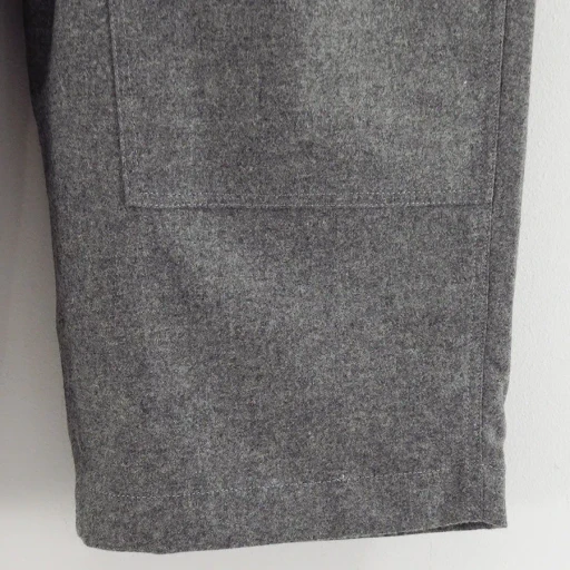 Cashmere Wool Double Knee Pants