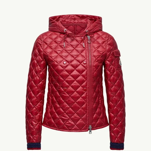 Corbelin Diamond-Quilted Hooded Short Down Jacket