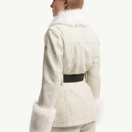 Devez Wool & Shearling-Trimmed Down Field Jacket