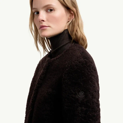 Epernon Shearling Short Down Jacket