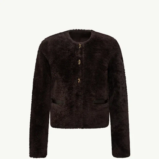 Epernon Shearling Short Down Jacket