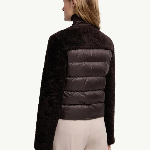 Epernon Shearling Short Down Jacket