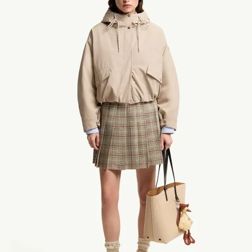 Eucalyptus Hooded Short Down Jacket