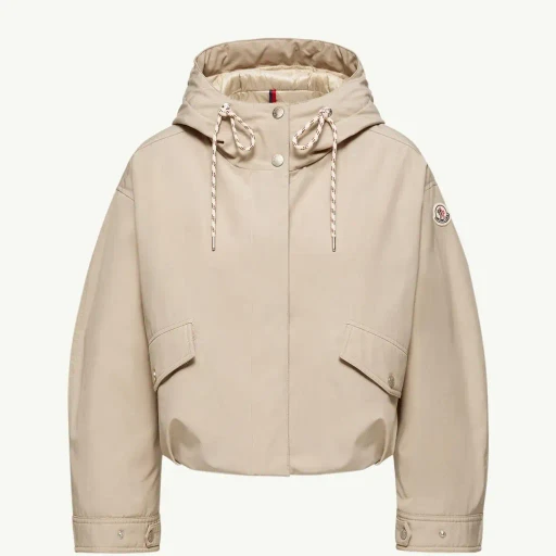 Eucalyptus Hooded Short Down Jacket