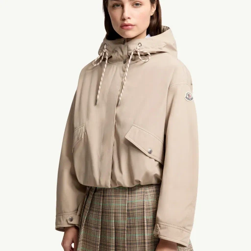 Eucalyptus Hooded Short Down Jacket