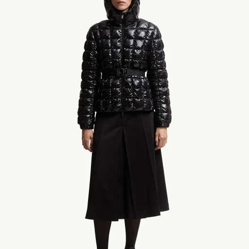 Eynard Hooded Square-Quilted Short Down Jacket