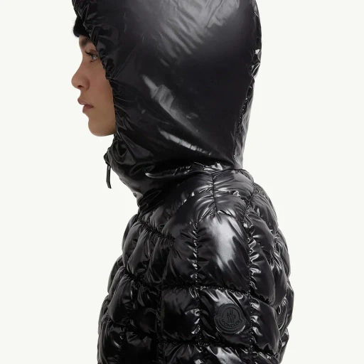 Eynard Hooded Square-Quilted Short Down Jacket
