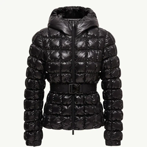 Eynard Hooded Square-Quilted Short Down Jacket
