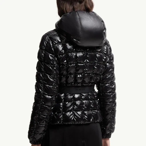 Eynard Hooded Square-Quilted Short Down Jacket