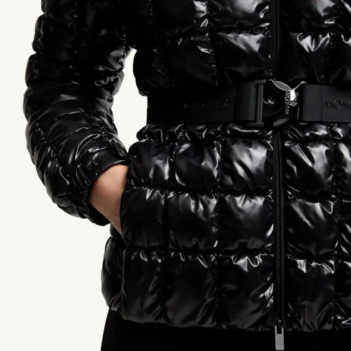 Eynard Hooded Square-Quilted Short Down Jacket