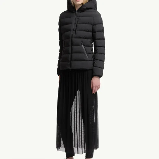 Herbe Hooded Short Down Jacket