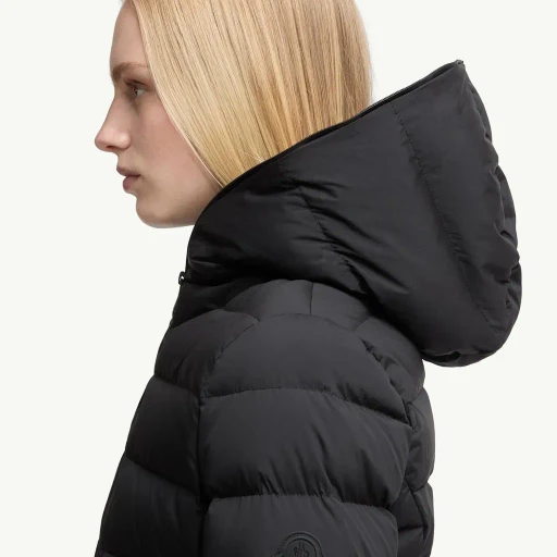 Herbe Hooded Short Down Jacket