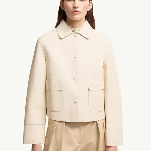 Haricot 3-In-1 Leather Down Shirt Jacket