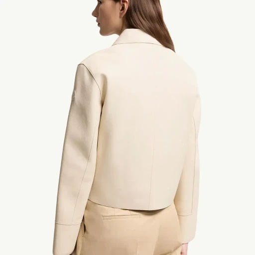 Haricot 3-In-1 Leather Down Shirt Jacket