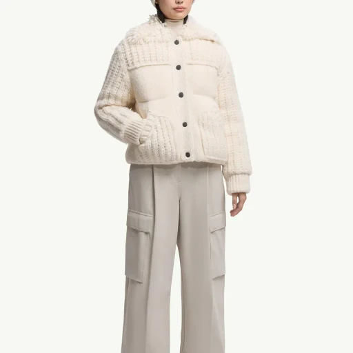 Hillehorn Alpaca Blend Short Down Jacket